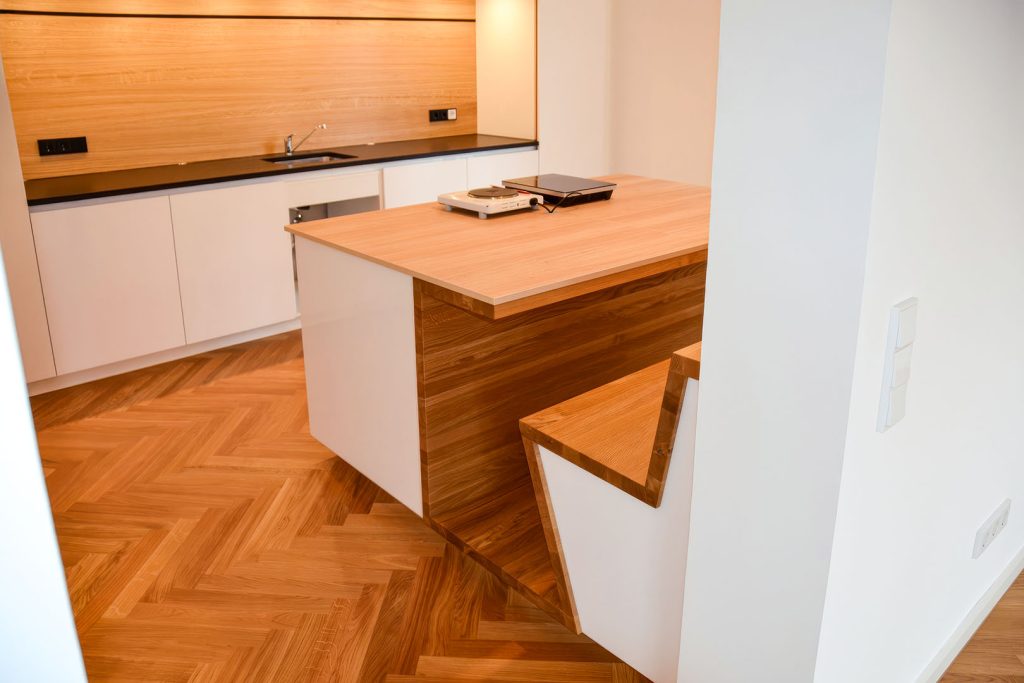 Küchenrenovierung Hof