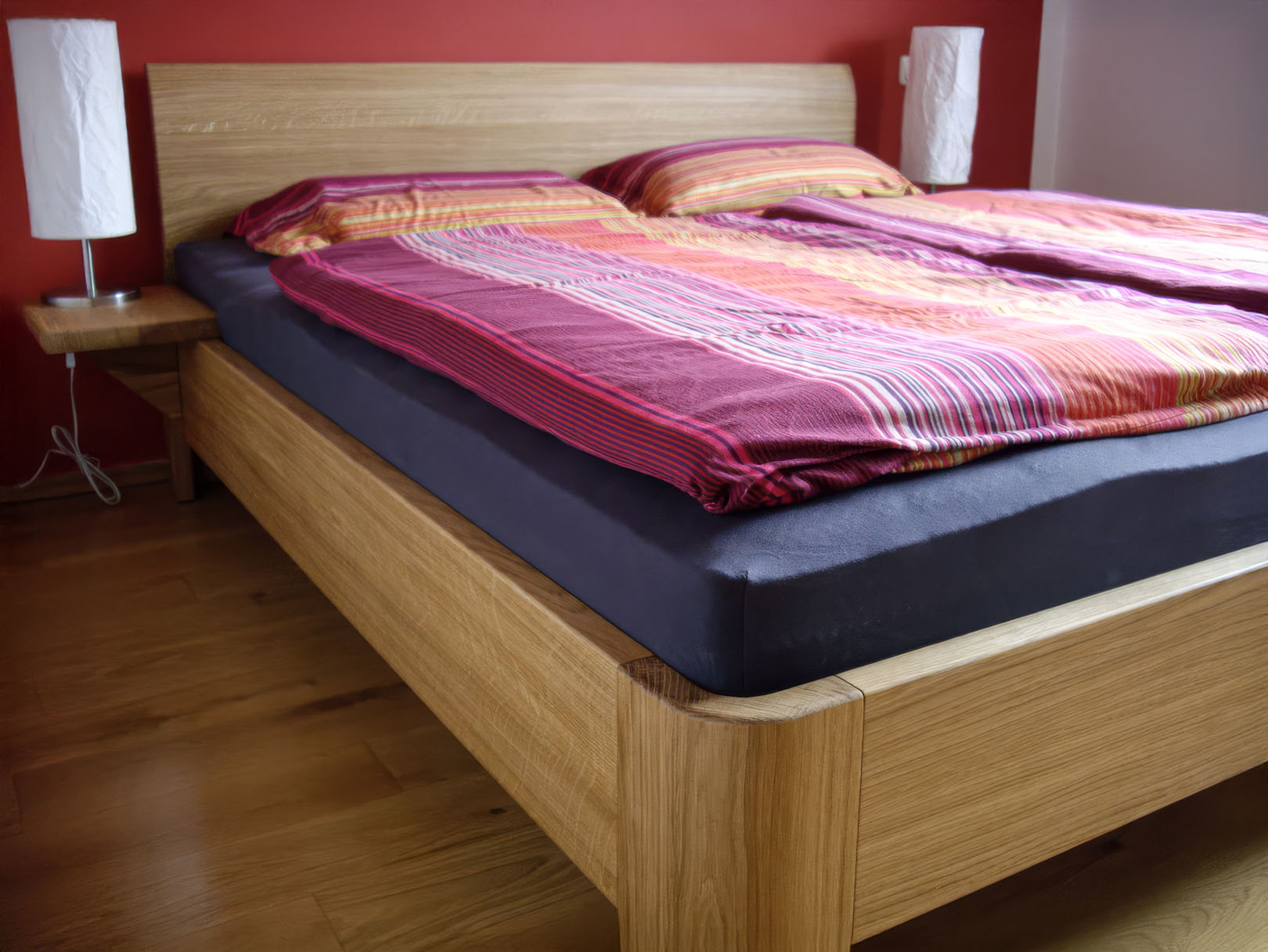 Bett Eiche